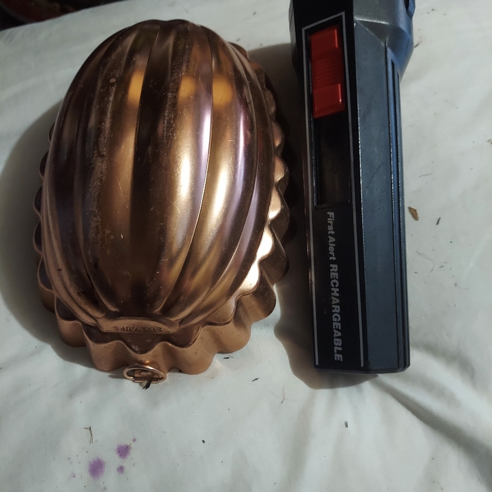 Vintage copper molds